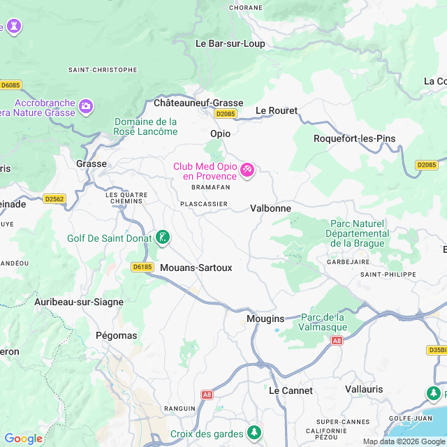 Approximate location