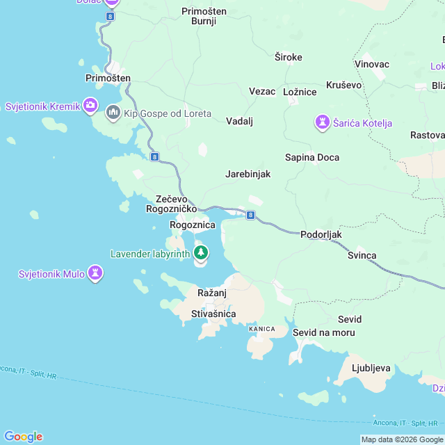 Approximate location