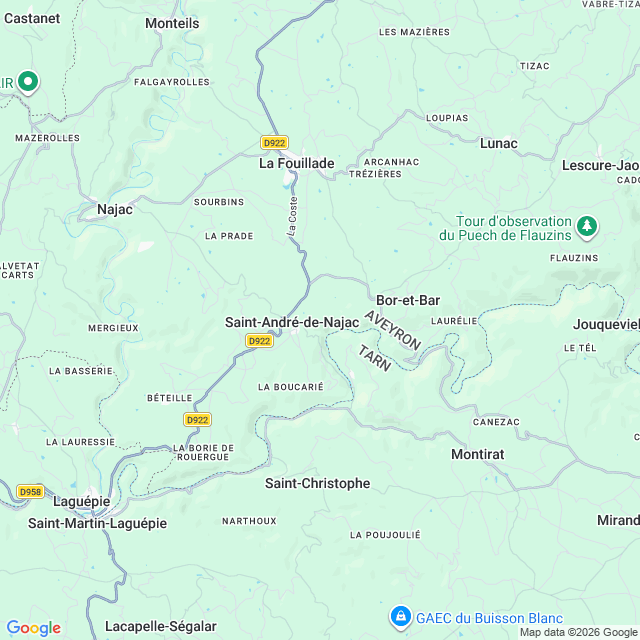 Approximate location