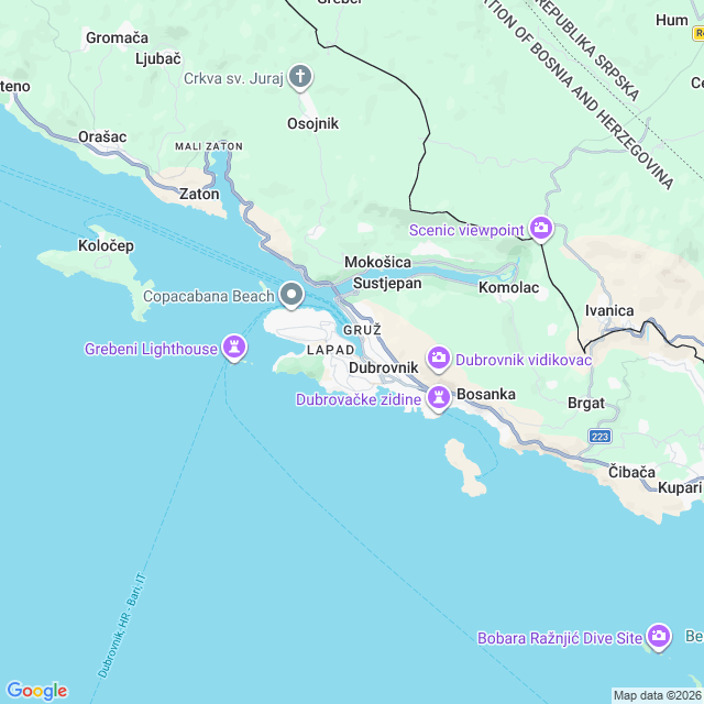 Approximate location