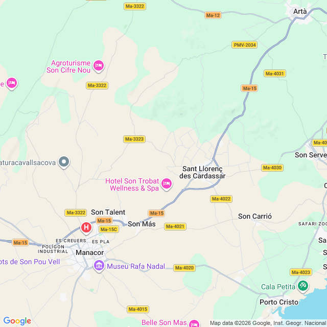 Approximate location