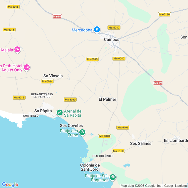Approximate location