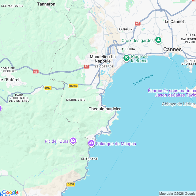 Approximate location