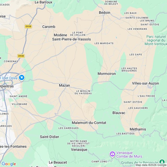 Approximate location