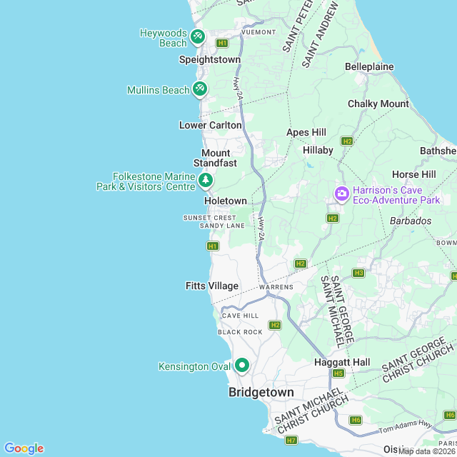 Approximate location