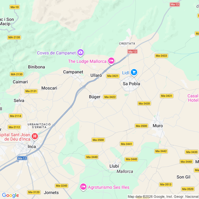Approximate location