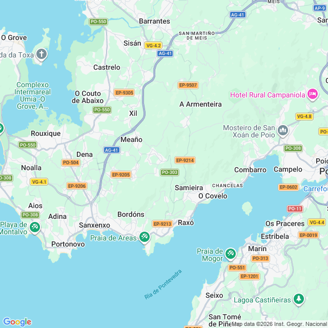 Approximate location