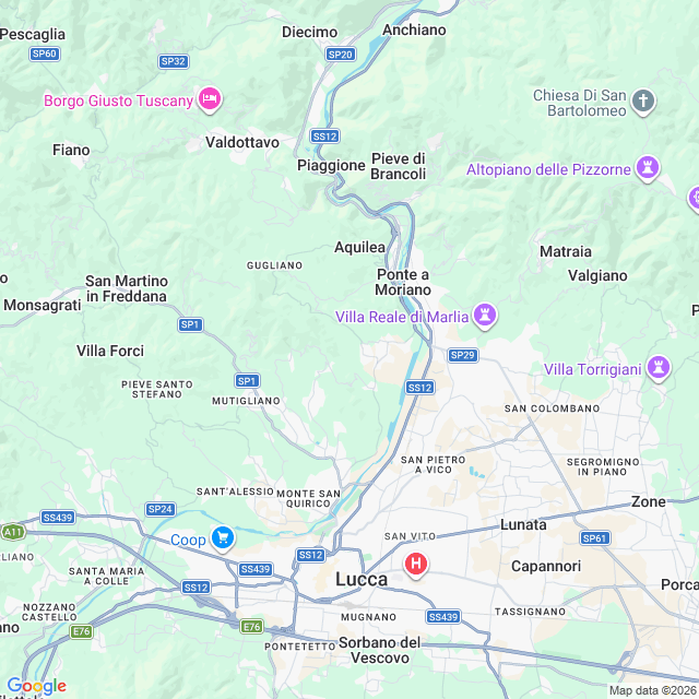 Approximate location