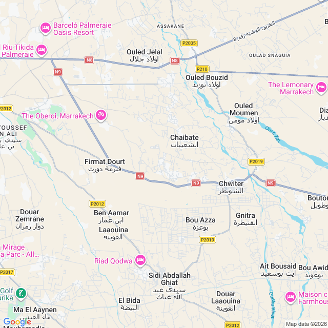 Approximate location