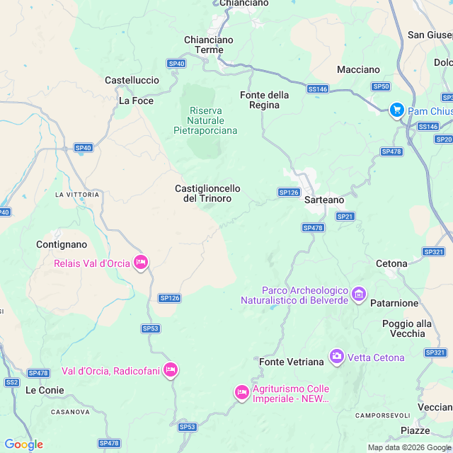 Approximate location