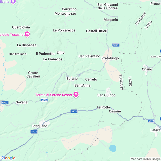 Approximate location
