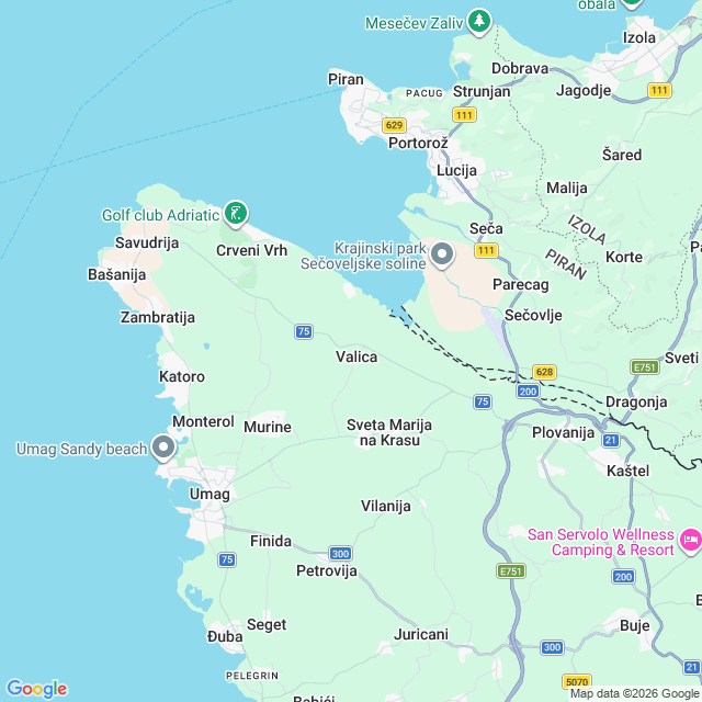 Approximate location