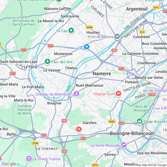 Approximate location