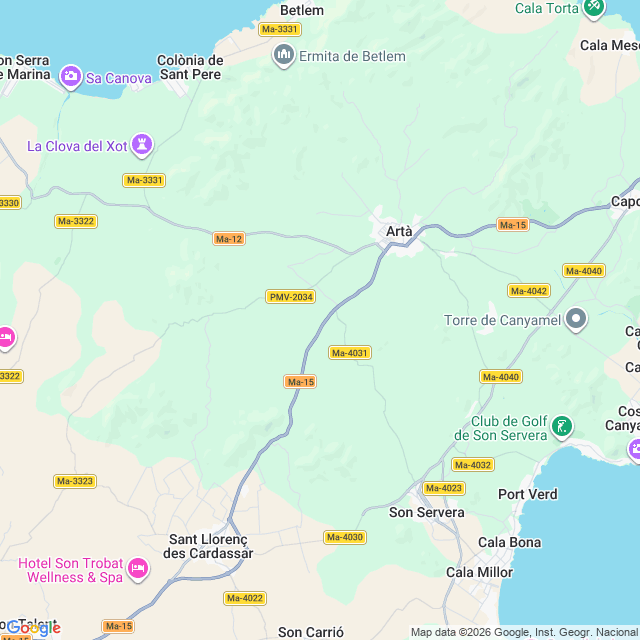 Approximate location