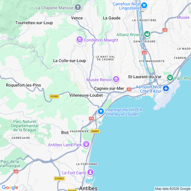 Approximate location