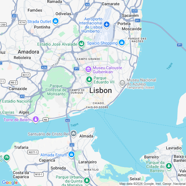 Approximate location