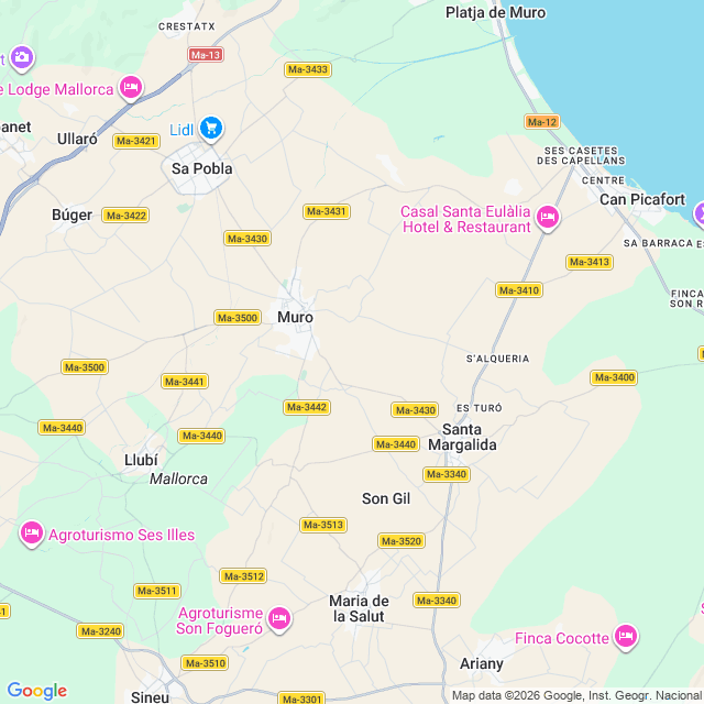 Approximate location
