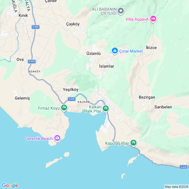 Approximate location