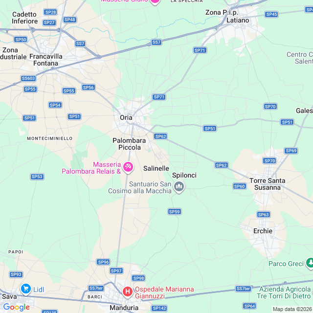 Approximate location
