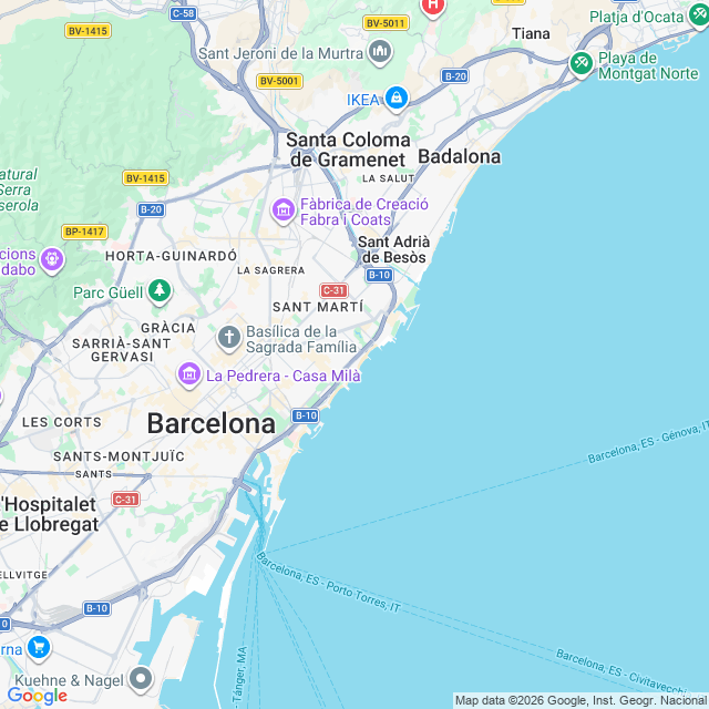 Approximate location