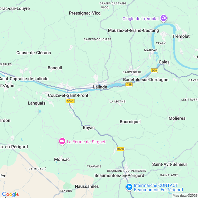 Approximate location