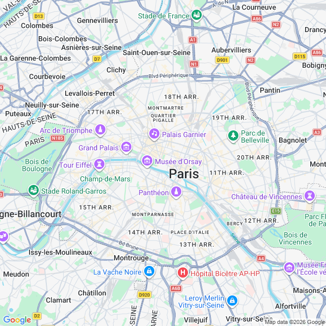 Approximate location