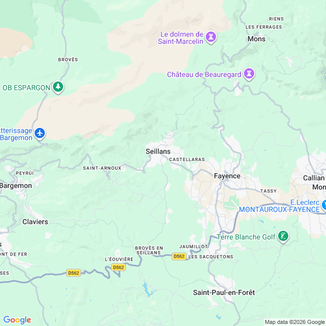 Approximate location