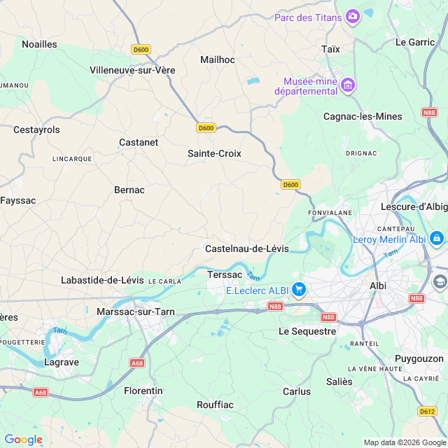 Approximate location