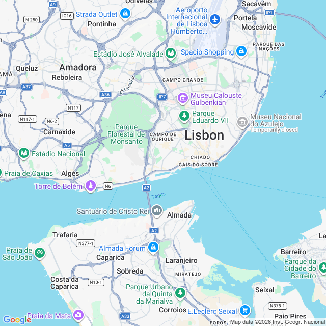 Approximate location