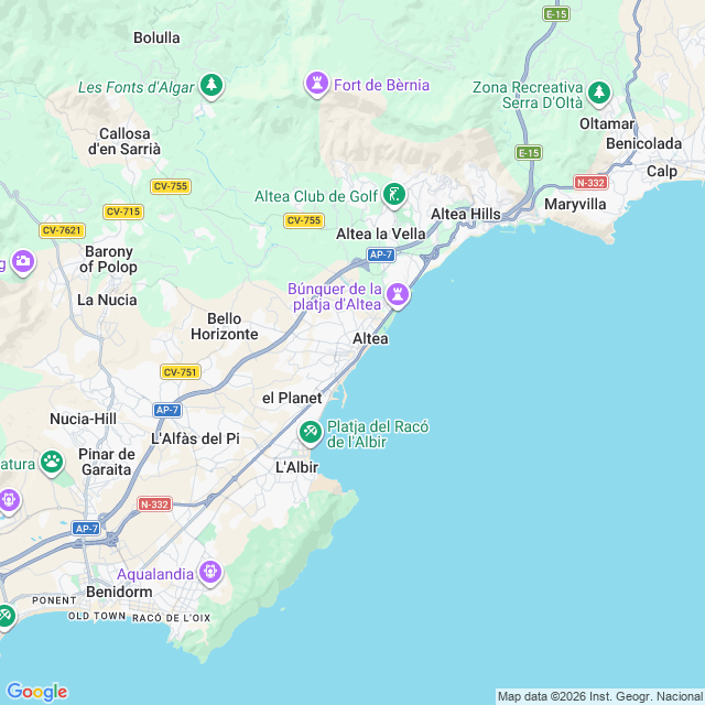 Approximate location