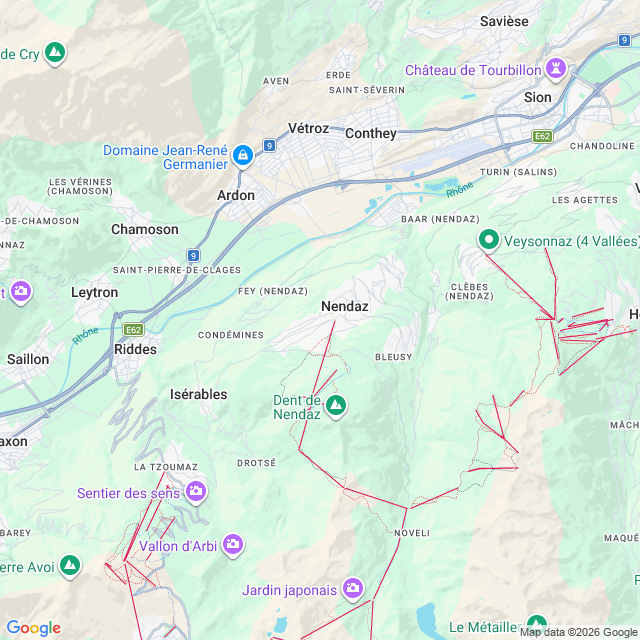 Approximate location