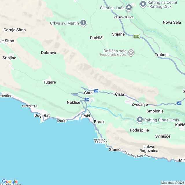 Approximate location