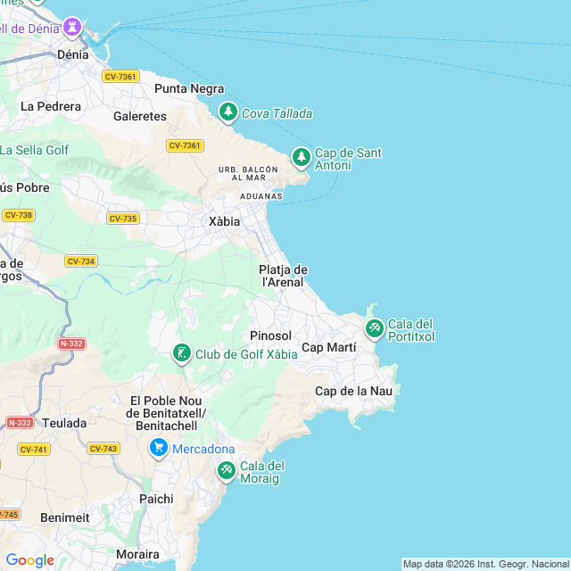 Approximate location