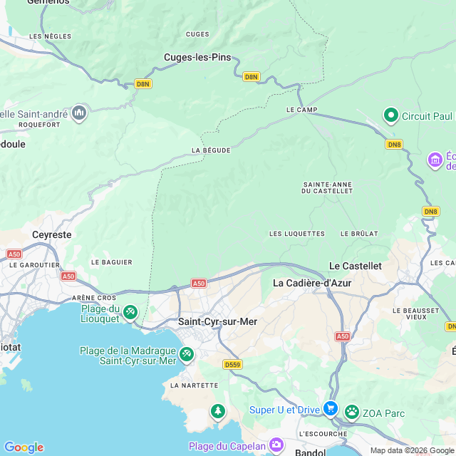 Approximate location