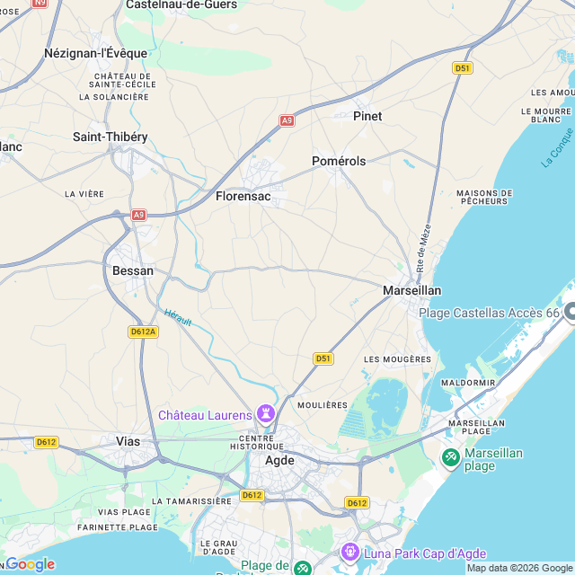 Approximate location