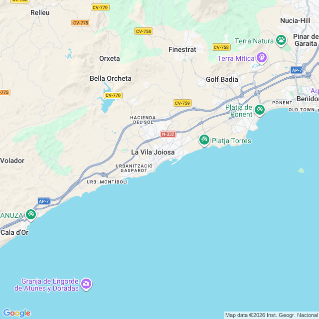 Approximate location