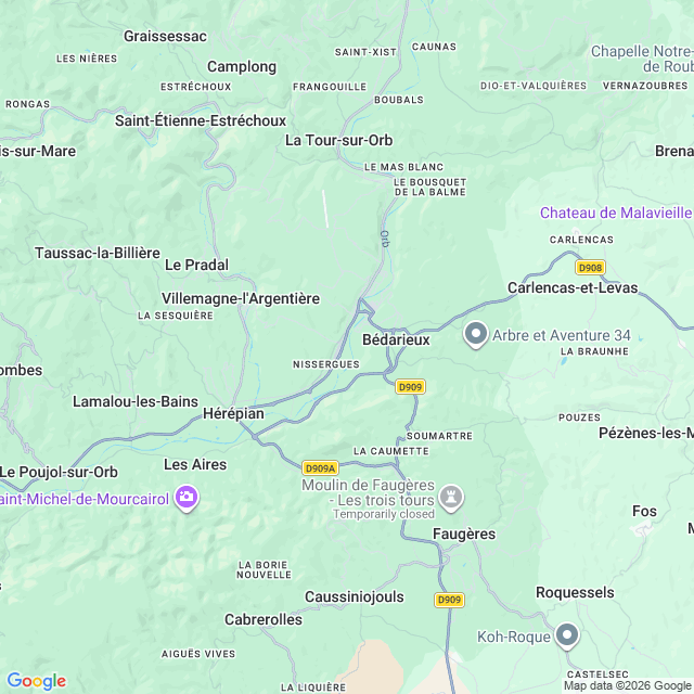 Approximate location