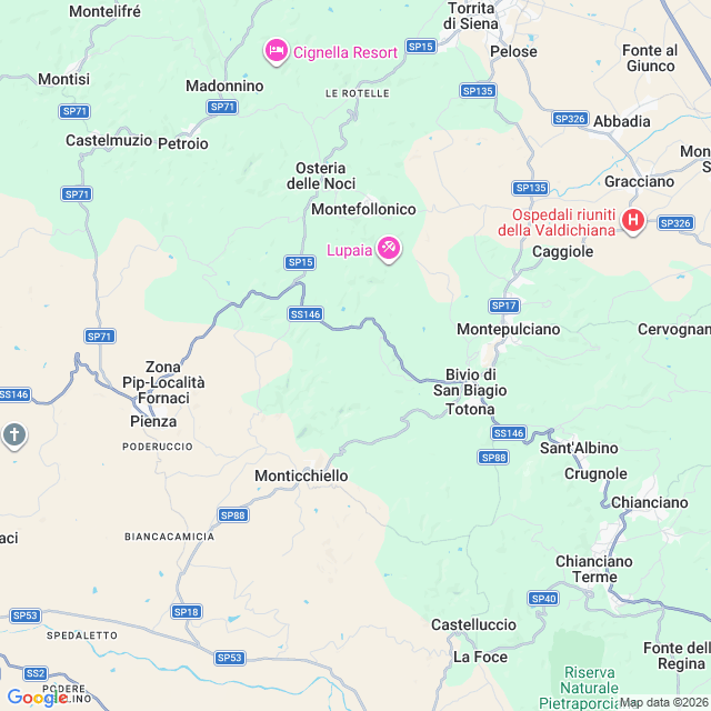 Approximate location