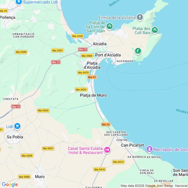 Approximate location
