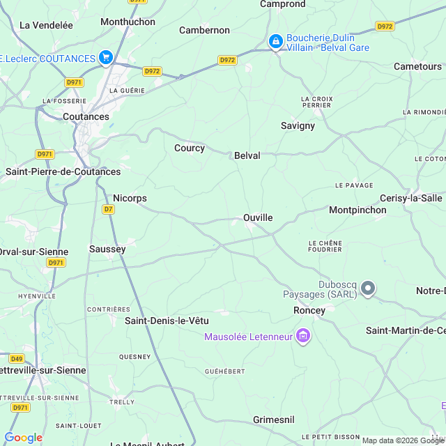 Approximate location