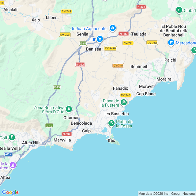 Approximate location