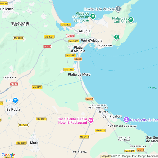 Approximate location