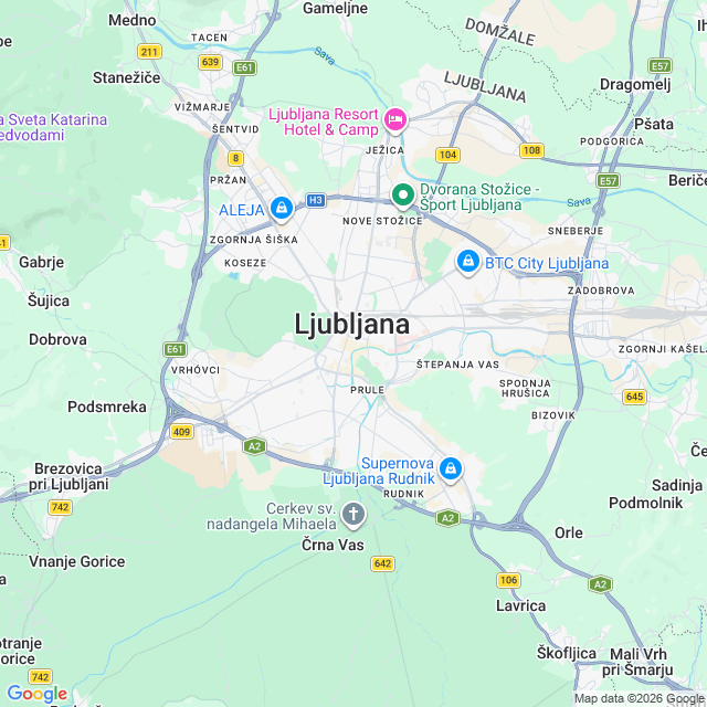 Approximate location