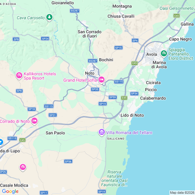 Approximate location