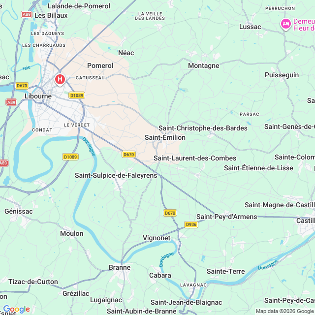 Approximate location