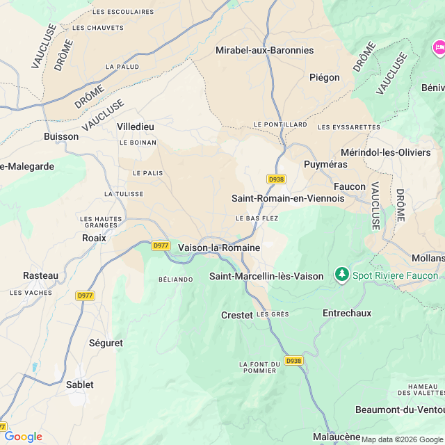 Approximate location