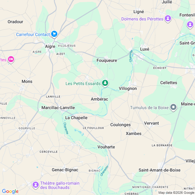 Approximate location