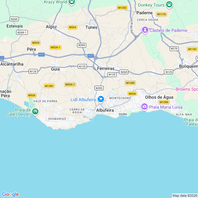 Approximate location