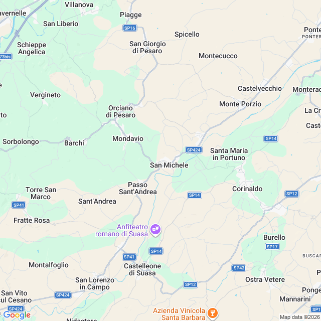 Approximate location