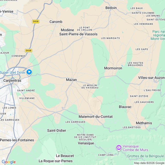 Approximate location